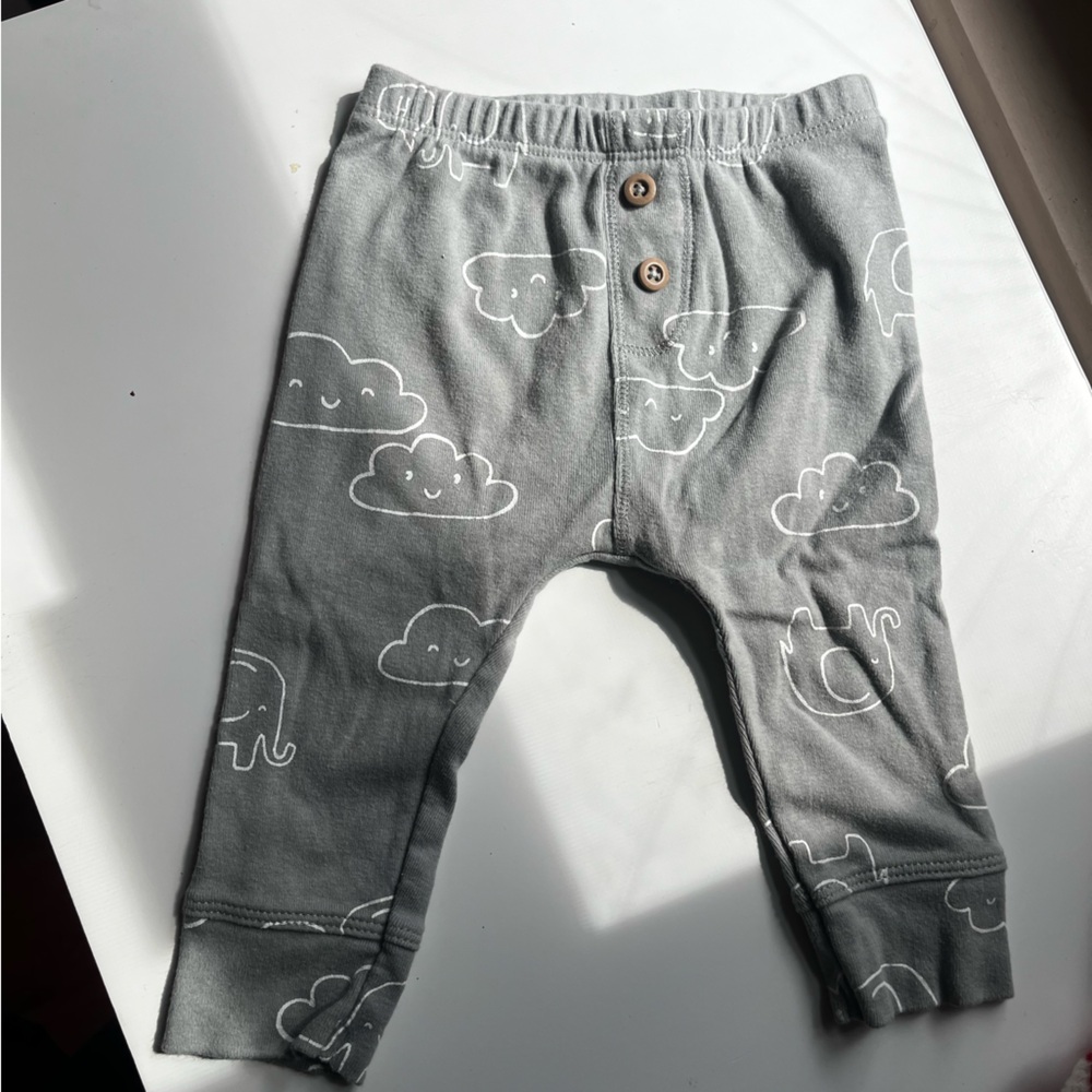 Carter's Gray Cloud & Elephant lounge Pants